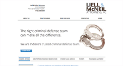 Desktop Screenshot of liellmcneil.com